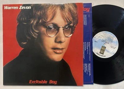 Warren Zevon – Excitable Boy 1978 Asylum  Vinyl Werewolves Of London VG+ - Image 1 of 2