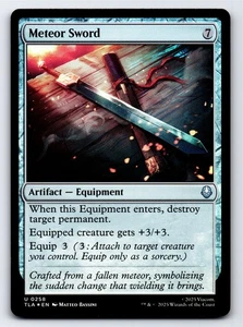 Meteor Sword U Avatar: The Last Airbender # 258 NM Foil - Picture 1 of 2