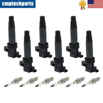 现代 Azera Veracruz 起亚 Sedona 3.8L 升 2006 - 2009 UF546 的点火线圈套件 — 第 1/4 张图片