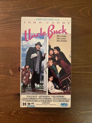 Uncle Buck (VHS) 1989 John Candy, Macaulay Culkin  - Image 1 of 4