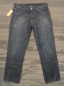 Ralph Lauren Denim & Supply Jeans Mens 34x30 Blue Slouch Relaxed Fit Distressed - Picture 1 of 10