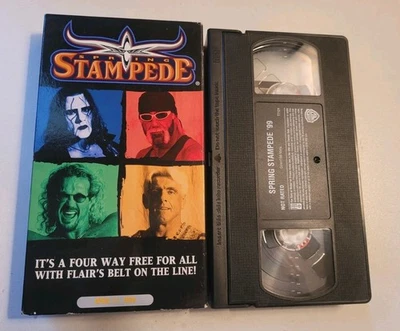 WCW Spring Stampede 1999 Wrestling VHS - Image 1 of 4