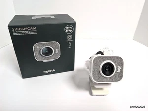 Logitech StreamCam Live Streaming Webcam Full 1080p HD 60fps Vertical Video NR - Afbeelding 1 van 4