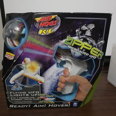 Air Hogs R/C Zipper Micro-Sized Indoor UFO 2008 ~ FACTORY SEALED - SHIPS FREE* - Image 1 of 4