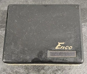 ENCO 699-00 .0005” Jeweled Universal Dial Test Indicator Original Case USA. K10 - Picture 1 of 3