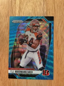 2024 Panini Prizm     T.J. Houshmandzadeh    # 63.    BLUE WAVE PRIZM.   170/230 - Picture 1 of 2