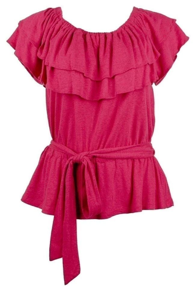 LAUREN Ralph Lauren Women's Jersey Off-the-Shoulder Top Sport Pink US XL