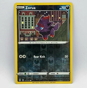 Zorua Reverse Holo 102/203 Common Evolving Skies Pokemon TCG - Picture 1 of 2