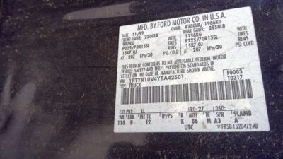 Control de temperatura delantero 4 puertas compatible con 98-01 EXPLORER 1225856 Foto 1 de 4