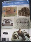 Simplicity Home Decorating Sewing Pattern Mini Furniture Child Sized Chairs