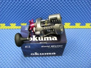 Okuma Cold Water LC Trolling Reel Ladies Edition LEFT HANDED CW-203DLX-LE - Picture 1 of 5