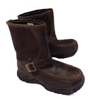 Danner Sharptail Rear Zip 10" Hunting Boots Size 7 Brown Gore Tex Nylon Leather