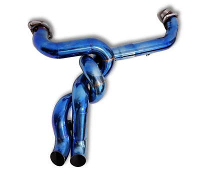 Escape personalizado de 2 em 2 serve para Harley Davidson Dyna FXR/FXD/STREET BOB/STURGIS - Imagem 1 de 4