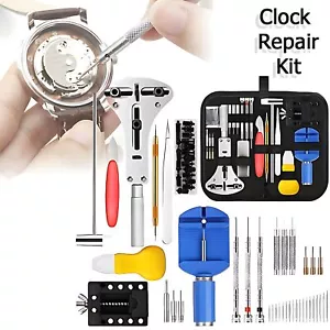 147Pcs Watch Repair Watchmaker Back Case Remover Opener Link Pin Spring Bar Kit - Picture 1 of 15