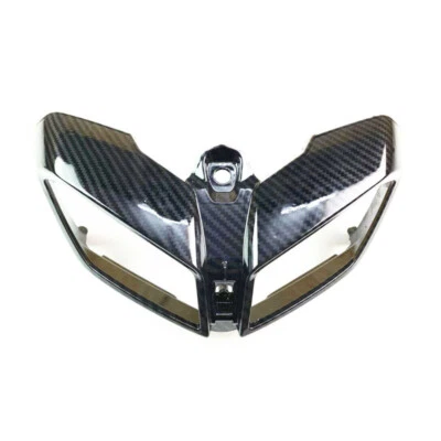 适用于雅马哈 MT09 FZ09 MT-09 2017-2020 碳纤维车头灯罩整流罩 — 第 1/4 张图片
