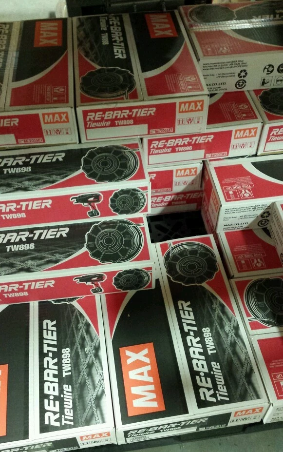 Max Tw898 Tie Wire 21ga  50-Pk Max Rebar Tier Rb398 Rb397 Rb517 Rb518 - Image 1 of 1