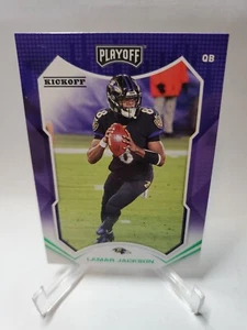 Playoff 2021 Lamar Jackson #25 Kickoff Green Parallel - Imagen 1 de 2