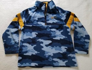Kinder Place ~ Jungen Fleece Top ~ Größe 10-12 ~ blau getarnt. - Bild 1 von 6