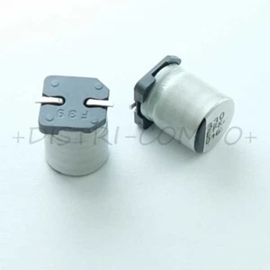 Panasonic FK 6,3x5,8mm EEEFK0J221P Kondensator 220μF 6V3 105° SMD (2er Set) - Bild 1 von 1