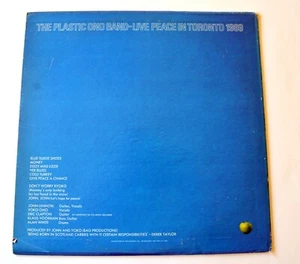 John Lennon/Ono Live Peace in Toronto 1969 LP Apple SW-3362 1st Press LA? NRMT - Picture 1 of 4