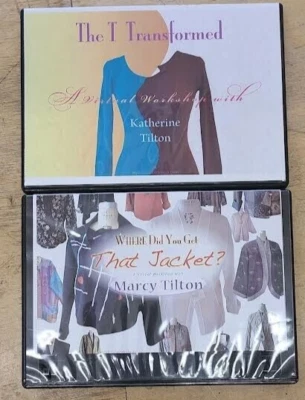 Marcy and Katherine TILTON Virtual Workshops That Jacket /T Transformed CDs Lot - Image 1 of 4