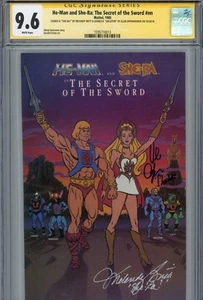 MASTERS OF UNIVERSE: Secret of the Sword CGC 9.6 SS ALAN OPPENHEIMER & BRITT - Bild 1 von 2