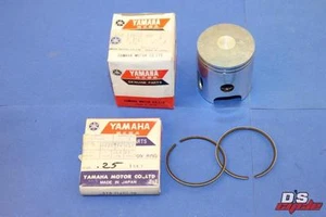 NOS New Yamaha 1976 YZ80 .25 Oversize Piston WITH RINGS 598-11635-00 - Picture 1 of 9