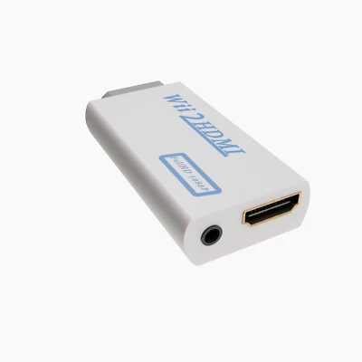 MARKENLOS Adapter für Wii auf HDMI Full HD 1080p/720p Konverter für Nintendo Wii auf HDMI