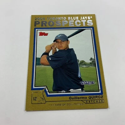 2004 Topps Traded Guillermo Quiroz /2004 Gold Parallel #T102 - Image 1 of 2