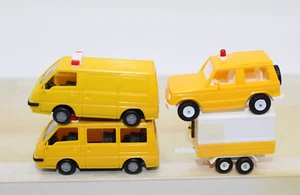 fw2252, RAR Rietze 2x Mitsubishi & Suzuki & Anhänger Flughafenfeuerwehr Set HHH - Bild 1 von 13