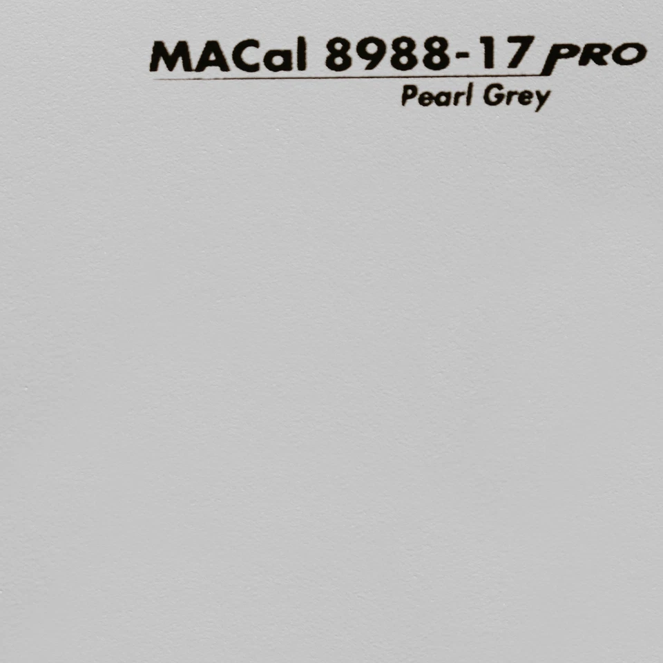 MACTAC 3 m (6,65 € /m) Dekofolie lichtgrau matt Klebefolie selbstklebend 61,5 cm