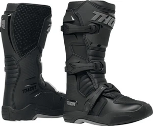 Thor Dirt Bike Women's Blitz XR Boots - Black/Gray - Picture 1 of 5