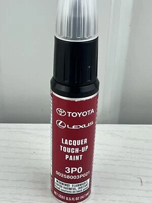 Caneta de tinta genuína Toyota 00258-003P0 super absolutamente vermelha retoque (0,5 fl oz) - Imagem 1 de 4