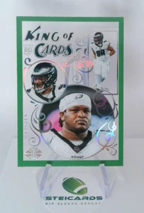 Jalen Carter, Eagles, 2023 Panini Illusions, King of Cards, Green, Rookie, #18 - Picture 1 of 2