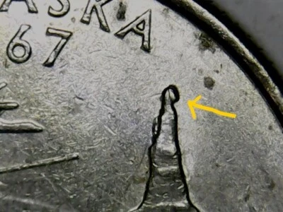 2006 P Nebraska State Quarter Extra Rock at Top of Chimney Rock.........A12 - Image 1 of 4