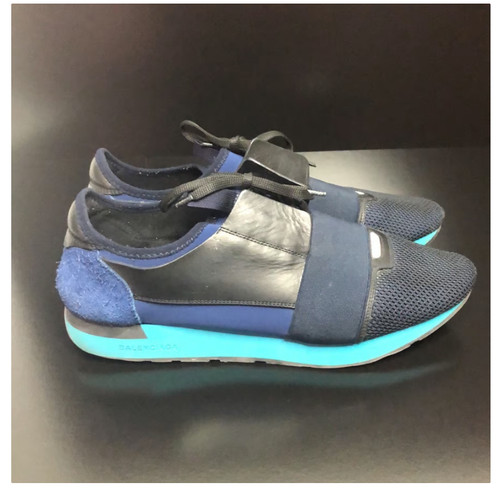 Sneakers Balenciaga blu taglia 43