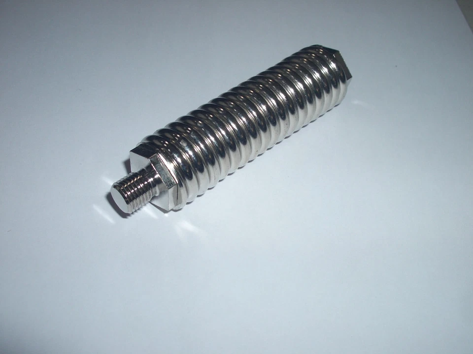 VICTORY S-34S MEDIUM DUTY STAINLESS STEEL CB RADIO ANTENNA SPRING 3/8-24  - Image 1 of 2