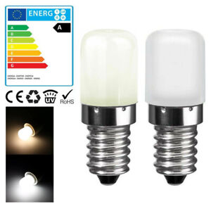 LED Kühlschrankbirne E14 Kühlschranklampe Leuchtmittel WarmweißKaltweiß 1,8W-15W