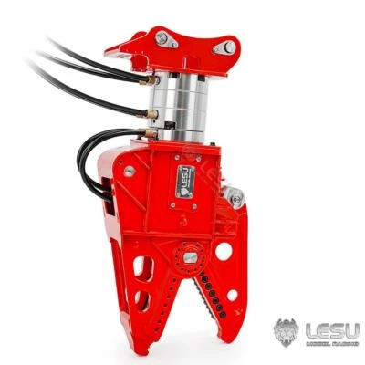 1/14 270°Rotatable Metal Hydraulic Shear forLESU RC Excavator LR960 ZX490 SK500 - Image 1 of 4