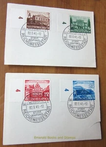 EBS Germany 1941 - Leipzig Spring Fair - Mi. 764-767 SONDERSTEMPEL LEIPZIG 624 - Picture 1 of 2