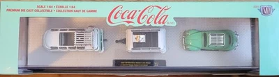 M2 LIMITED EDITION 1/64 SCALE COCA-COLA 3 PCS SET 1959 VW MICROBUS DELUXE  MODEL - Image 1 of 2