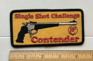 Thompson Center Contender Single Shot Challenge Pistol Handgun Embroidered Patch - Picture 1 of 3