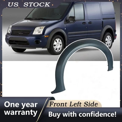 Moldura de arco de guardabarros de rueda delantera lado izquierdo para Ford Transit Connect 2010-13  Foto 1 de 4