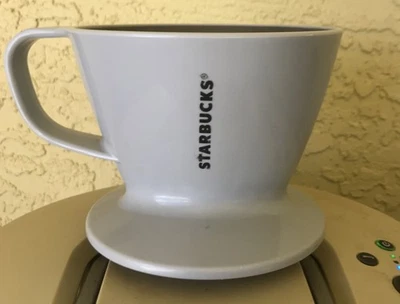 STARBUCKS OXO COFFEE MAKER AUTO DRIP POUR OVER TANK ONLY SINGLE SERVE NO LID - Image 1 of 4