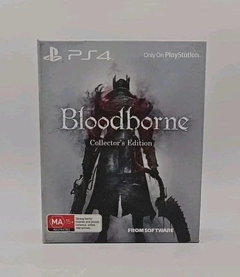 Bloodborne Collector's Edition PS4 Game With Steelbook & Art Book - Complete - Image 1 of 4
