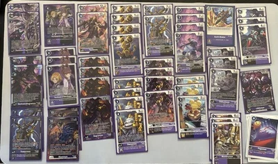 DarknessBagramon Bagara Army Full Deck- Sinister Order - Digimon TCG - Image 1 of 4