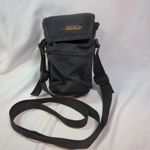 Custodia per fotocamera Eddie Bauer nera tracolla cintura passante tasca imbottita - Foto 1 di 9