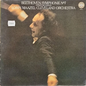 Beethoven - Sinfonia N. 7, Ouverture: Fidelio / Lorin Maazel - LP - Picture 1 of 4