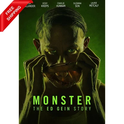 Monster: The Ed Gein Story TV Series 2025 DVD Full HD Eng All Region Free Ship - Image 1 of 4