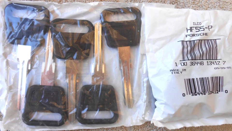 (5) NUEVO Porsche llaves en blanco HF55-P Foto 1 de 1